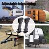 Strong Folding RVer Lift 450kg Load Capacity Tool Free Quick Setups Stabilizers Legs for Travel Trailers & RVs