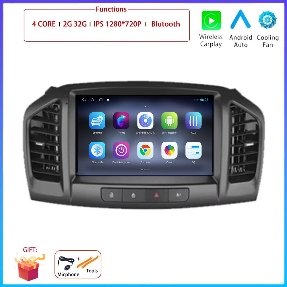 

4G Android OS Carplay для Opel Insignia 2008 - 2012 для Buick Regal 2009 - 2013 автомобильный радиоприемник навигация GPS мультимедиа видеоплеер
