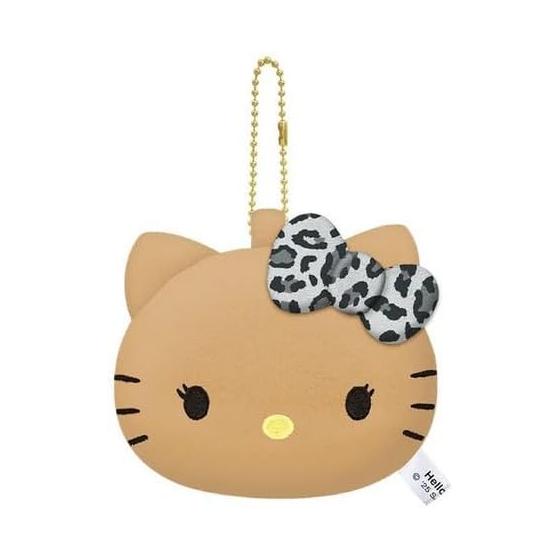 Плюшевое зеркало Hello Kitty Загорелая Китти Леопард