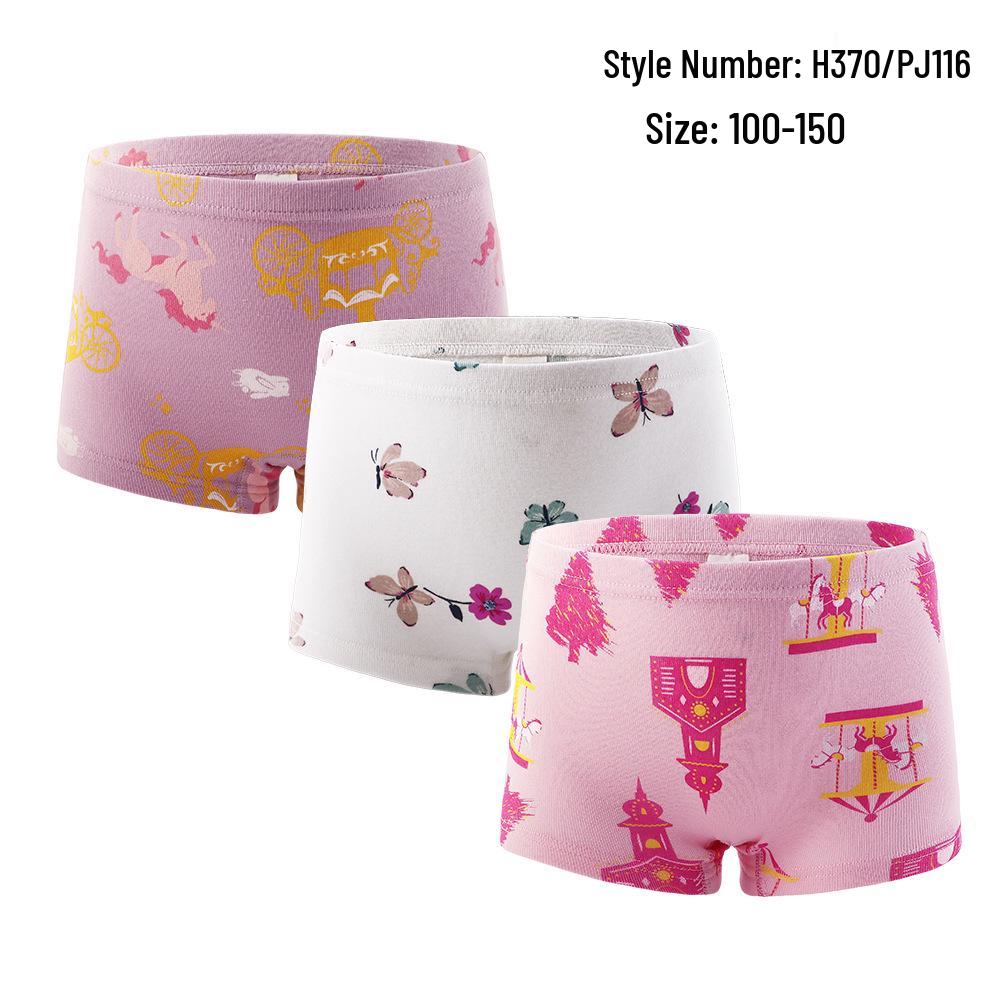 Jentenes Boxershorts i 100 % Bomull - Undertøy for Småbarn og Babyer