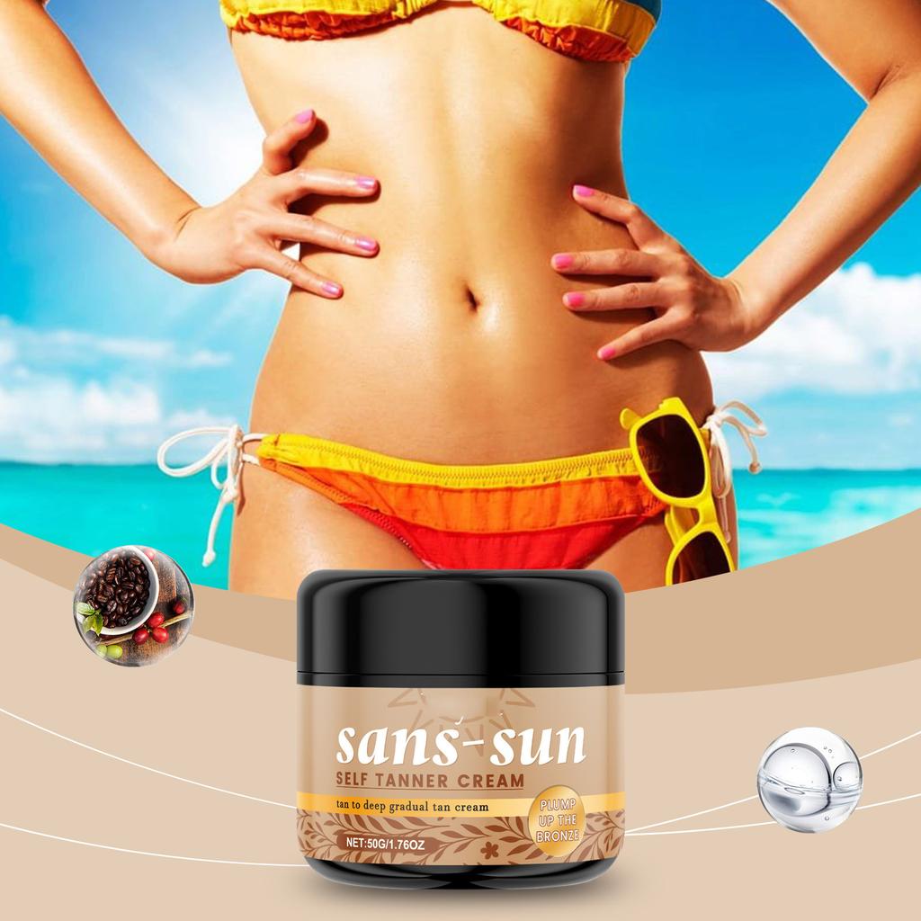 Sunburn Herbal Cream With Tanning And Melanin Generation