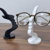 Fashion glasses placement bracket interesting side face practical and minimalist glasses decoration for desktop or bedside table