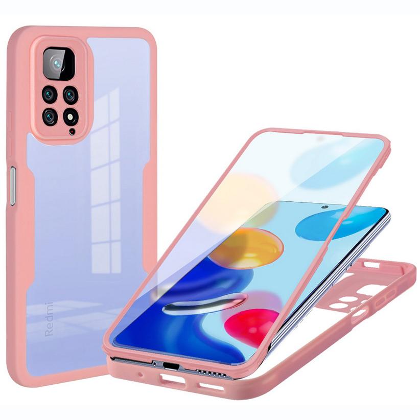 Fully Coverage Case For Xiaomi Redmi Note 12 Pro 4G 12S 11 Pro + 11S 10 Pro Max 10S 9 Pro 9S Double Protect Shield Cover