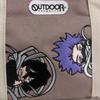 Hero Academia x OUTDOOR Mini Character Tote Bag with Keychain Hitoshi Shinso x Shota Aizawa ODHA12 Gray [My PRODUCTS] -
