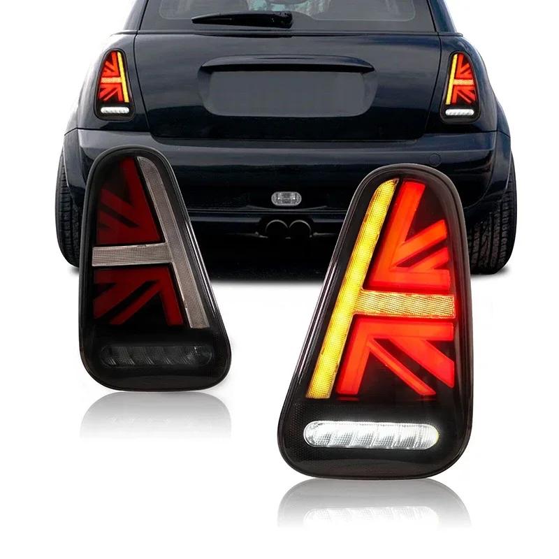 JYVF8 2025 Newest Union Jack Style LED Tail Light Replacement Part for BMW Mini Cooper R50 R52 R53 2001-2007(2PCS/Set)