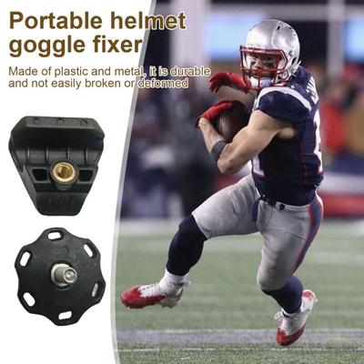 1/2/4Pcs Football Visor Clips Helmet Fasteners Accessories Football Visors Replacement Screws Helmet Repair Kit