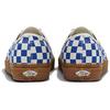 Vans Autentické kostkované - Modré žvýkačkové pletené tkaničky Unisex tenisky Bílé VN0009PVY6Z