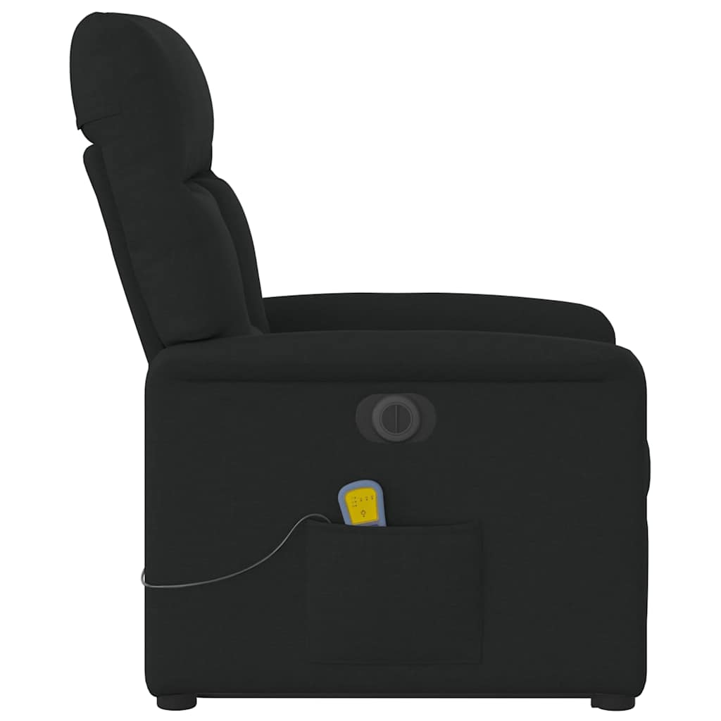 Lift-Up Massage Chair, Electric, Reclining, Black
