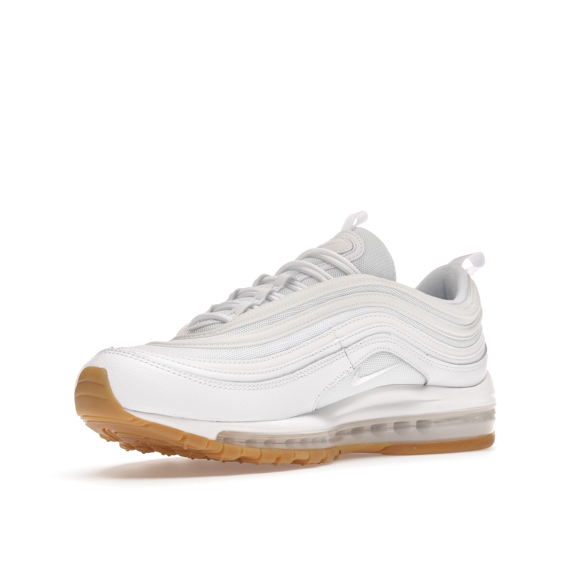 Мужские кроссовки Nike Air Max 97 White Gum светло-коричневые DJ2740-100 41 — фото 4