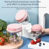 Manual Garlic Press Small Chopper Crusher for Home Kitchen Easy To Use Handheld Mincer