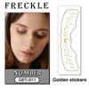 Custom Freckles Face Makeup Patches Sticker Temporary Tattoo Glitter Silver Freckles Face Tattoo