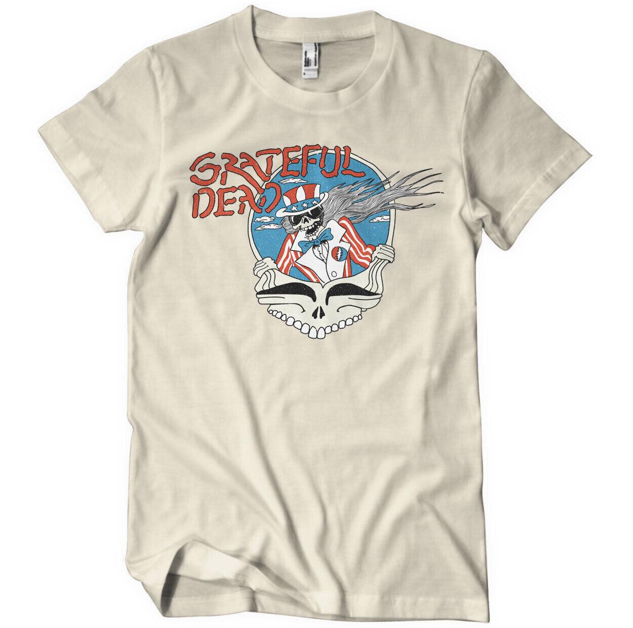 Maglietta Da Uomo Grateful Dead Zio Sam Ufficialmente Licenziata L