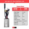 KT 36V 48V Aluminum Accessory Brushless Electric Bike Scooter Controller Light Function Compatible 250W Electric Bicycle Parts