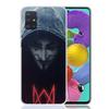 Anonymous V Mask Phone Case For Samsung Galaxy A52 A32 A22 A12 A02S A50S A30S A51 A31 AA71 Note 20 Ultra 10 S10 Plus Galaxy A52