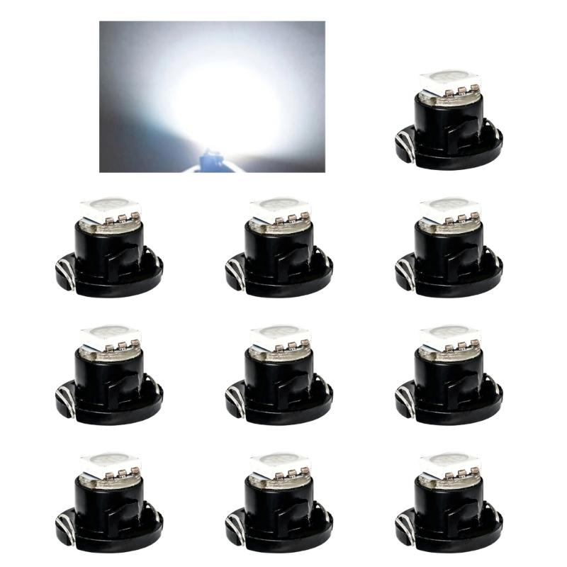 10Pcs T3 4.2 4.7 High Brightness LED Bulb for Car Interior Dashboard Instrument Light Dashboard Warming Indicator