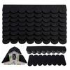 21/32/53Pcs Roofing Felt Shingles Self-Adhesive Waterproof Cuttable Mini Roof Shingles Bird House Nesting Box Roof Felt