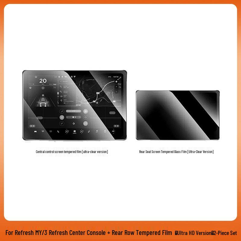Tesla Model 3/Y Center Console Tempered Glass Screen Protector