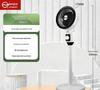 Yangzi Silent Vertical Oscillating Floor Fan for Home and Dormitory