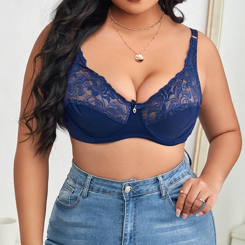 

Супер Тонкие Женщины Бюстгальтер Сексуальный Прозрачный Кружево Нижнее белье Бюстгальтер Плюс Размер C D Cup Bralette Повседневная одежда Нижнее белье