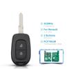 KEYYOU  Remote Car Key 434MHZ 4A PCF7961M Chip For Renault Sandero Dacia Logan 2 Stepway Clio4 Duster 2016 2/3 Buttons