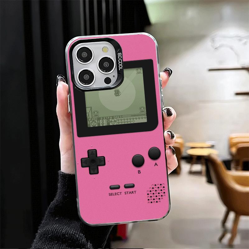 Game Console Trend Pattern Shockproof Phone Case for iPhone 17 Air 16 16E 15 Pro Max 14 Plus 13 Mini 12 Back Cover Anti Fall Fun