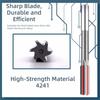 H7 Chucking Reamer Straight Flute Machining Tool Drill H7 Reamer  Metal Machining