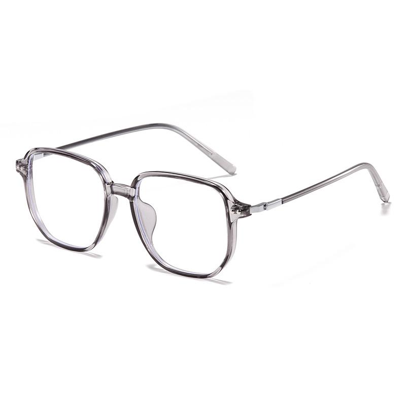 Big Frame Square Shortsighted Prescription Glasses Women Men Anti Blue Rays Student Myopic Spectacle Diopter -0.5 -0.75 To -6.0