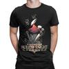 Herren T-Shirts Spiel Hollow Knight Silksong Fantastisches Reines Baumwoll-T-Shirt Kurzarm T-Shirt Rundhals Kleidung Übergröße