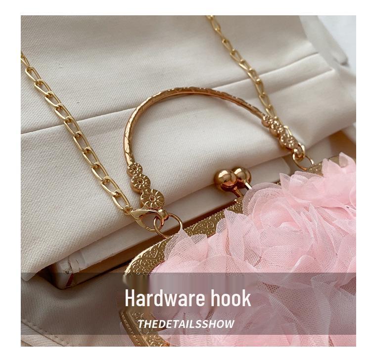 Stylish Korean Chain Bag 2025: Versatile Rose Fairy Handbag for Women