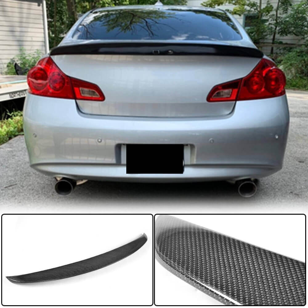 Spoiler SD V1 (for G37 2009-2013, G25 2011-2012, Carbon) for Infiniti G25/G35/37 (V36/CV36) 2006-2015