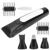 4 In 1 Dog Clippers Set USB Rechargeable Dog Shaver Nail Grinder Electric Grooming Kit
