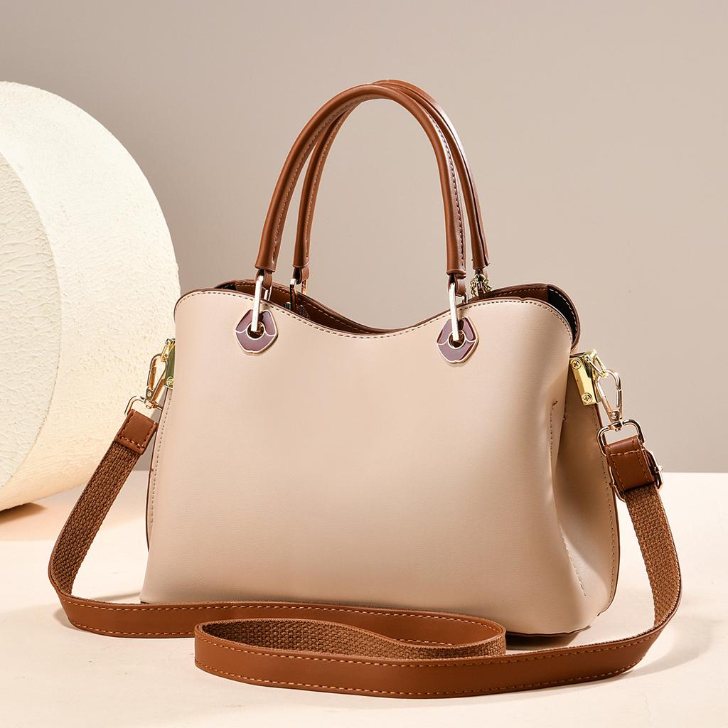 Vintage National Embroidery Ladies Handbag, High-End Spacious Multiway Bag As Holiday Present For Mothers