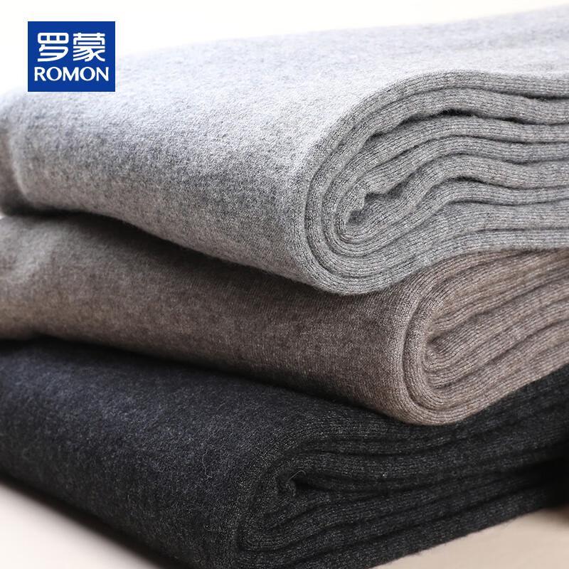 ROMON Men's Wool Blend Thermal Base Layer Pants