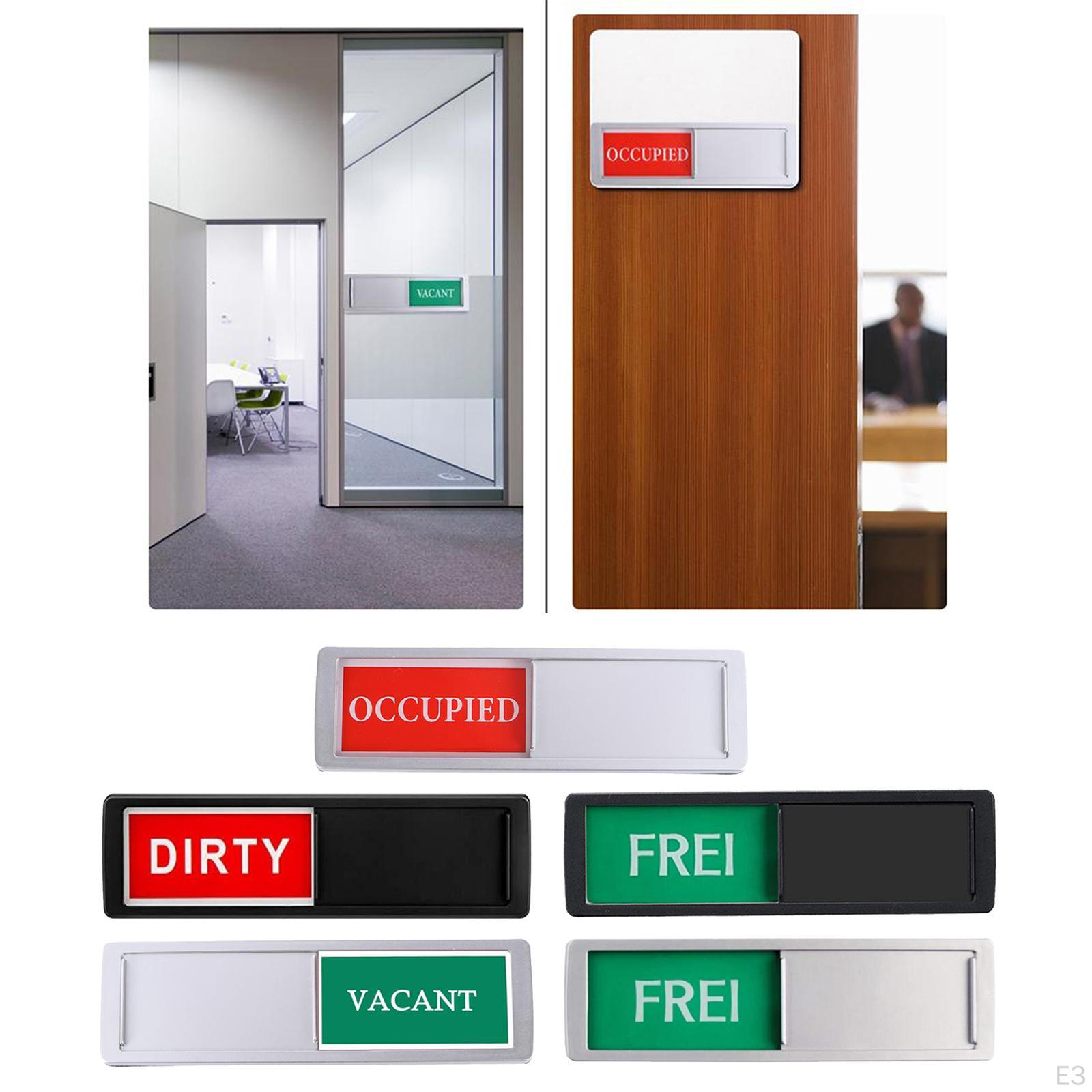 Знак занятости конференц-отеля в ванной комнате — фото 2