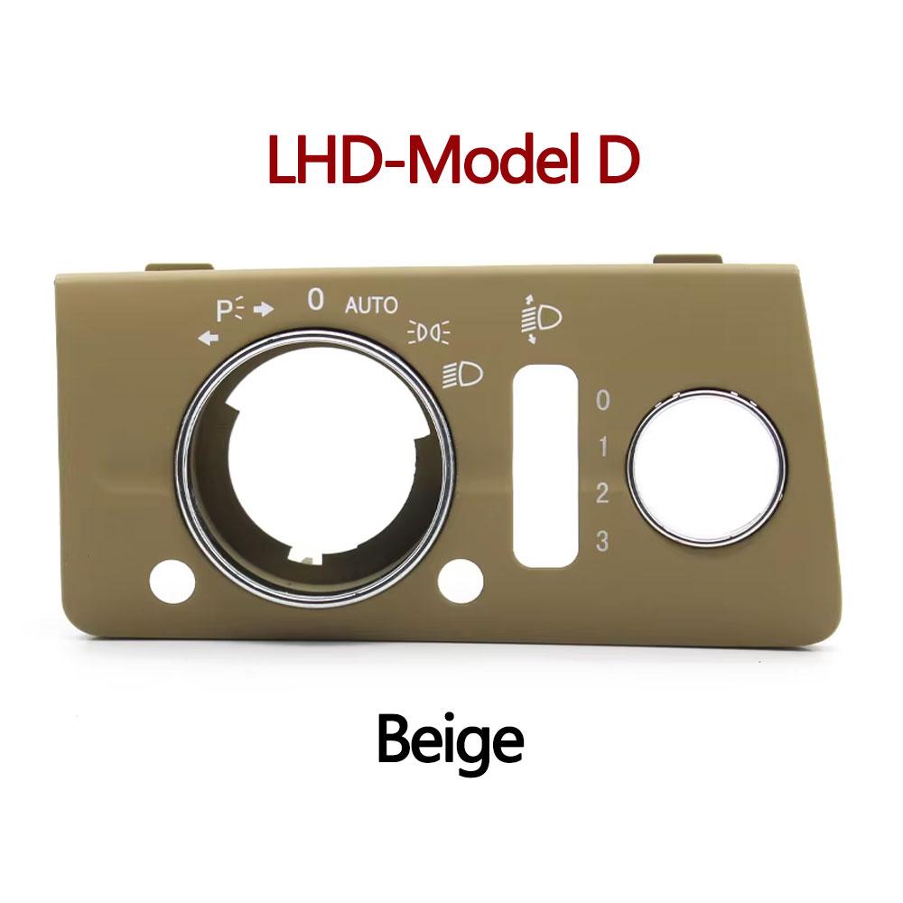 LHD Armaturenbrett Scheinwerferschalter Abdeckung Panel Verkleidung Für Mercedes Benz W211 E-Klasse 320 350 550 2003-2008