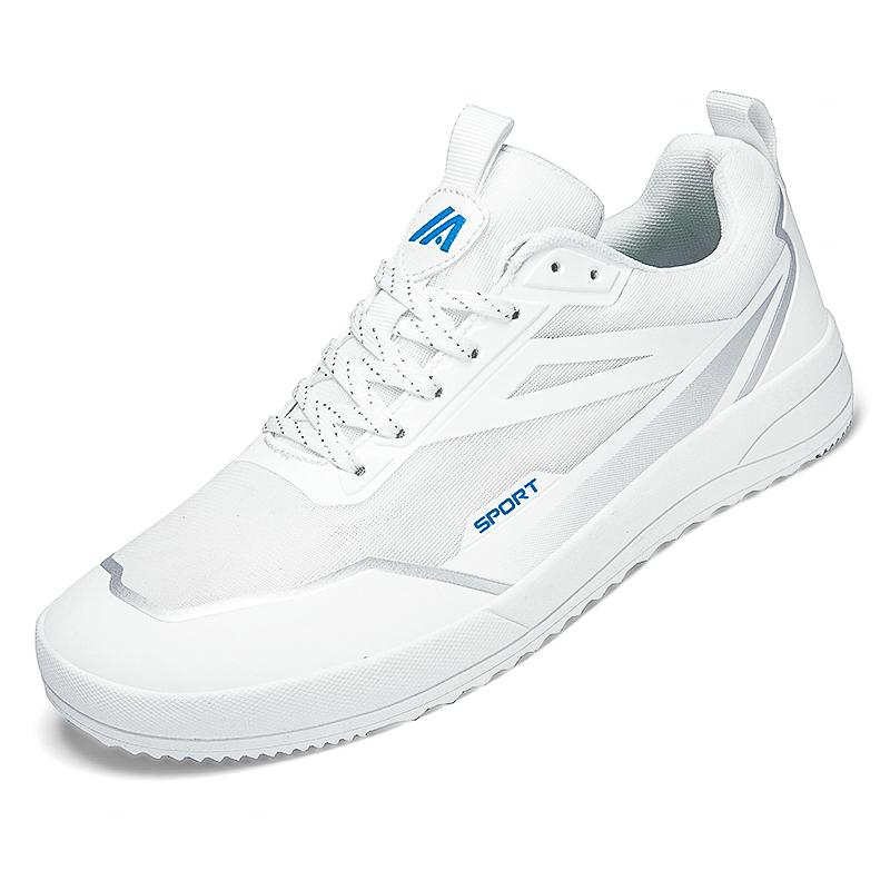 

Fashion New Arrival Men s Walking Shoes Light Casual Sports Shoes Breathable Male Sneakers Fashion Outdoor Man Running Shoes Trainers 48 белый