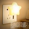 USB Night Light Star Shape Night Lamps for Kids USB Charging Cute Star Lamp 2 Colors Light Up Decor for Bathroom Bedroom Wall