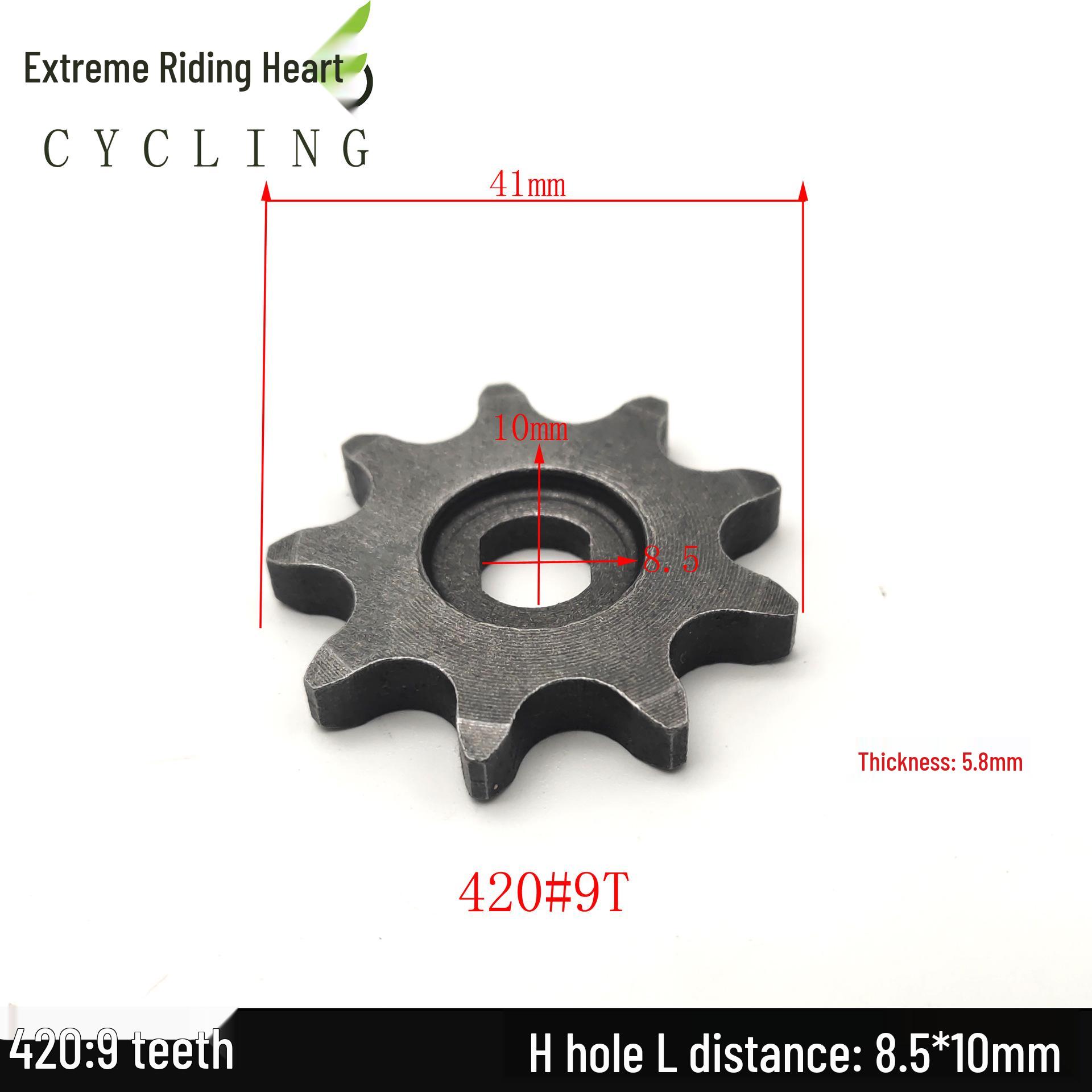 Electric Go-kart/ATV Sprocket - 9T/11T (420), 10T (428) Compatible with MY1020/BM1109
