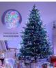 Festive Copper Wire Firecracker Star Lights for Christmas Decor