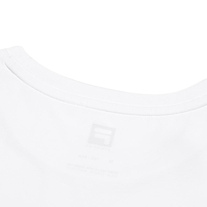 New FILA Fitness Regular T Shirt Women's Jade White A11W521105F-WT