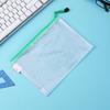 A4 wasserdichte Netz-Reißverschlusstasche: Transparente Schülertasche & Dokumentenaufbewahrung