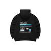 Fila Mihara Yasuhiro Collaboration Series Printed Back Sports Hoodie Men Hoodies Black F11M143208F-BK