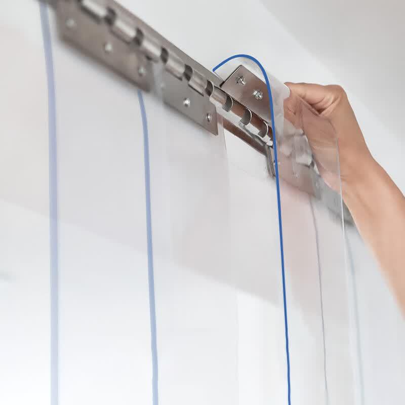 Kabaolan PVC Air Conditioner Partition Curtain толщиной 1,5 мм/прозрачный/3м высота