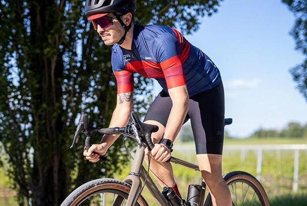 Santini Arte Technical Jersey, Men's Nautica Cycling Jersey