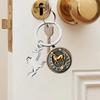 Keychain Year of Horse 2026 Zodiac Souvenir Pendant Key Chain Horse Pattern Charm Keyring Car Keys Backpacks Accessories