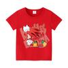Sonics Cartoon T-shirt for Children Round Collar Clothing Kids Anime Partern Short Sleeve Clothes Fashion Sunmer Tee Top Gift