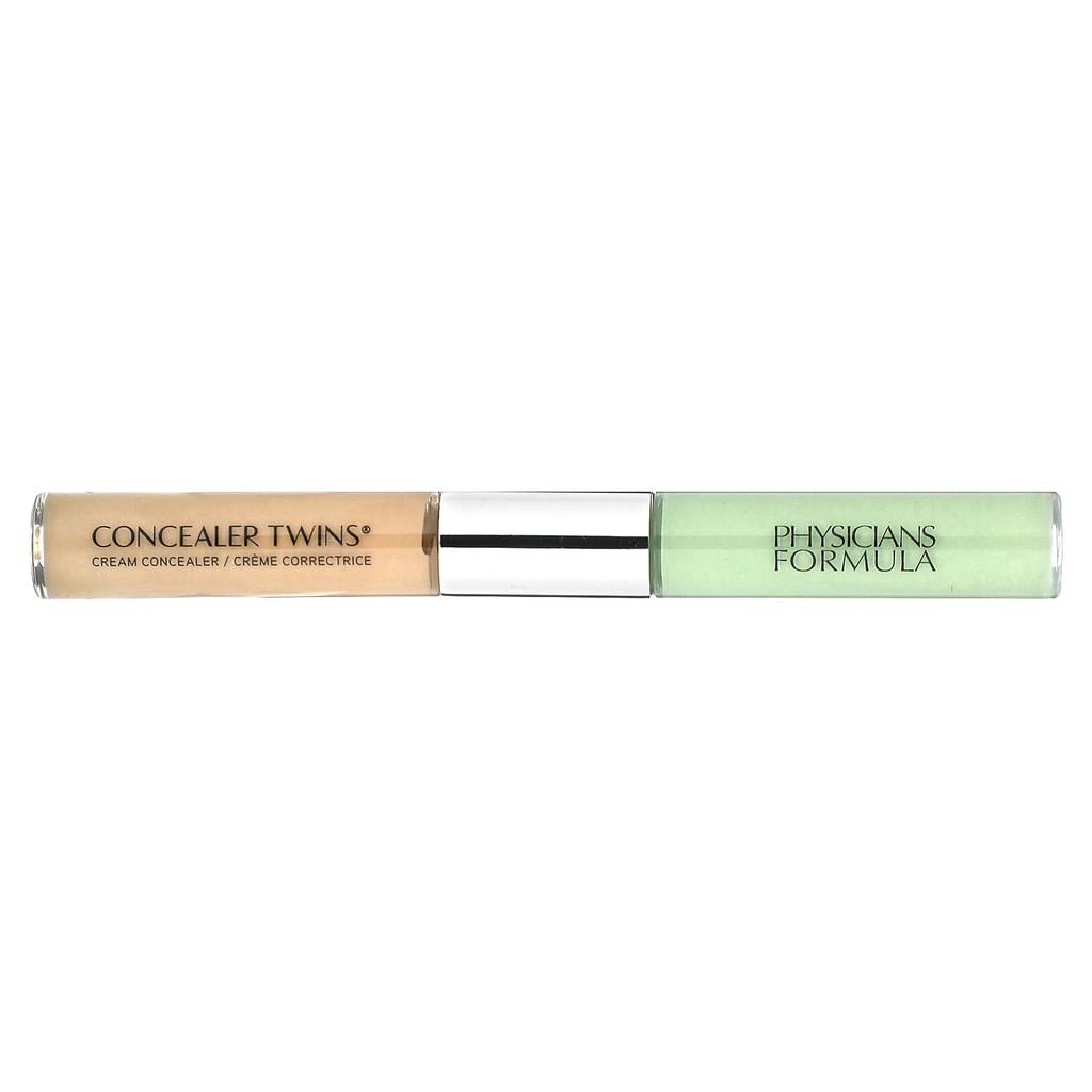 Physicians Formula Corretivo Twins Cream Concealer, Verde/Claro, 6,8 g (0,24 oz)