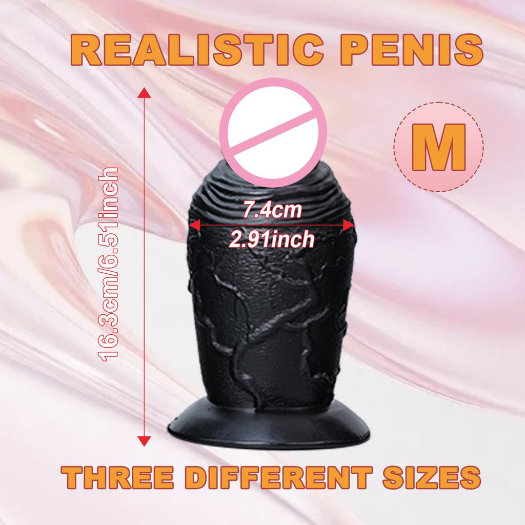 Female Masturbation Simulation Penis Suction Cup Thick JJ Adult Toy Big Fat Mound Extra Large Egg Free Dildo Adult Products