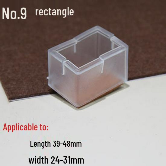 Anti-Slip Silicone Leg Covers: Durable, Thickened Protection for Dining Table and Chair Legs