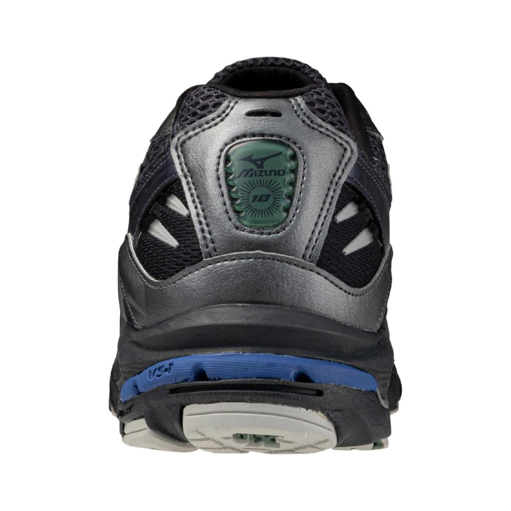Mizuno Wave Rider 10 Odyssey Grey Salute Metallic Grey Unisex Sneakers D1GA243113